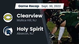 Recap: Clearview  vs. Holy Spirit  2022