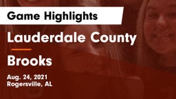 Lauderdale County  vs Brooks  Game Highlights - Aug. 24, 2021