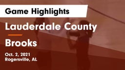 Lauderdale County  vs Brooks  Game Highlights - Oct. 2, 2021
