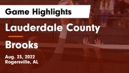 Lauderdale County  vs Brooks  Game Highlights - Aug. 23, 2022