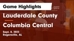 Lauderdale County  vs Columbia Central Game Highlights - Sept. 8, 2023