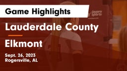 Lauderdale County  vs Elkmont  Game Highlights - Sept. 26, 2023