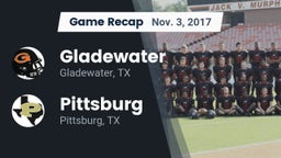 Recap: Gladewater  vs. Pittsburg  2017
