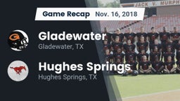 Recap: Gladewater  vs. Hughes Springs  2018