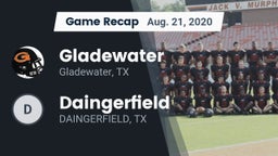 Recap: Gladewater  vs. Daingerfield 2020