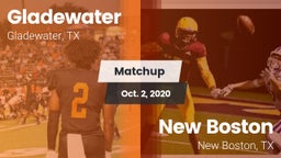Matchup: Gladewater vs. New Boston  2020