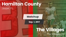 Matchup: Hamilton County vs. The Villages  2017