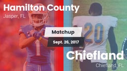 Matchup: Hamilton County vs. Chiefland  2017
