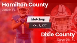 Matchup: Hamilton County vs. Dixie County  2017