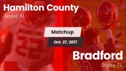 Matchup: Hamilton County vs. Bradford  2017