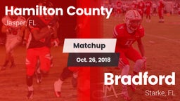 Matchup: Hamilton County vs. Bradford  2018