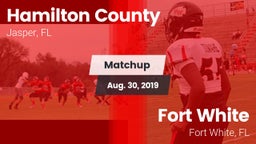 Matchup: Hamilton County vs. Fort White  2019