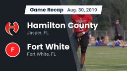 Recap: Hamilton County  vs. Fort White  2019