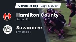 Recap: Hamilton County  vs. Suwannee  2019