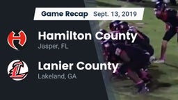 Recap: Hamilton County  vs. Lanier County  2019