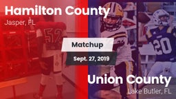 Matchup: Hamilton County vs. Union County  2019