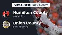 Recap: Hamilton County  vs. Union County  2019