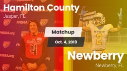 Matchup: Hamilton County vs. Newberry  2019