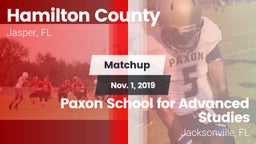 Matchup: Hamilton County vs. Paxon School for Advanced Studies 2019