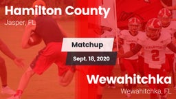 Matchup: Hamilton County vs. Wewahitchka  2020