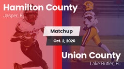 Matchup: Hamilton County vs. Union County  2020