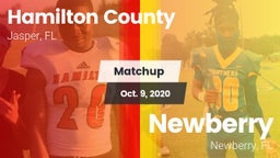 Matchup: Hamilton County vs. Newberry  2020