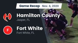 Recap: Hamilton County  vs. Fort White  2020