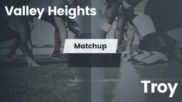 Matchup: Valley Heights High vs. Troy  2016