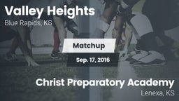 Matchup: Valley Heights High vs. Christ Preparatory Academy 2016