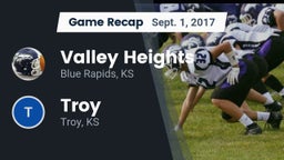 Recap: Valley Heights  vs. Troy  2017