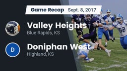 Recap: Valley Heights  vs. Doniphan West  2017