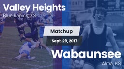 Matchup: Valley Heights High vs. Wabaunsee  2017
