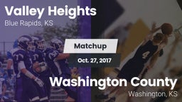 Matchup: Valley Heights High vs. Washington County  2017
