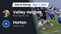 Recap: Valley Heights  vs. Horton  2018