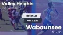 Matchup: Valley Heights High vs. Wabaunsee  2018