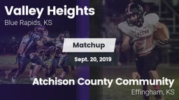 Matchup: Valley Heights High vs. Atchison County Community  2019