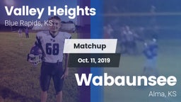 Matchup: Valley Heights High vs. Wabaunsee  2019