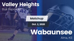 Matchup: Valley Heights High vs. Wabaunsee  2020