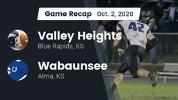 Recap: Valley Heights  vs. Wabaunsee  2020