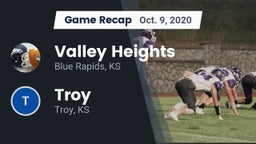 Recap: Valley Heights  vs. Troy  2020