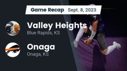 Recap: Valley Heights  vs. Onaga  2023