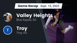 Recap: Valley Heights  vs. Troy  2023