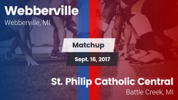 Matchup: Webberville vs. St. Philip Catholic Central  2017