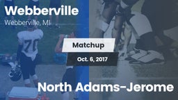 Matchup: Webberville vs. North Adams-Jerome 2017