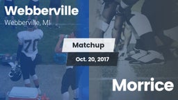 Matchup: Webberville vs. Morrice 2017