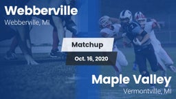 Matchup: Webberville vs. Maple Valley  2020