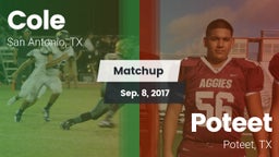 Matchup: Cole vs. Poteet  2017