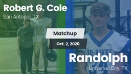 Matchup: Cole vs. Randolph  2020