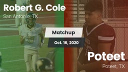 Matchup: Cole vs. Poteet  2020
