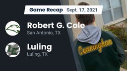 Recap: Robert G. Cole  vs. Luling  2021